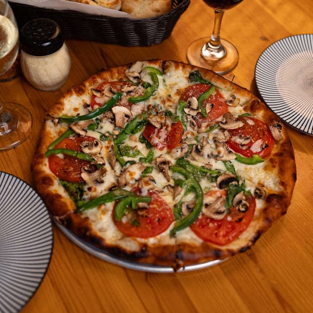 12” Vegetarian Wood Fire.